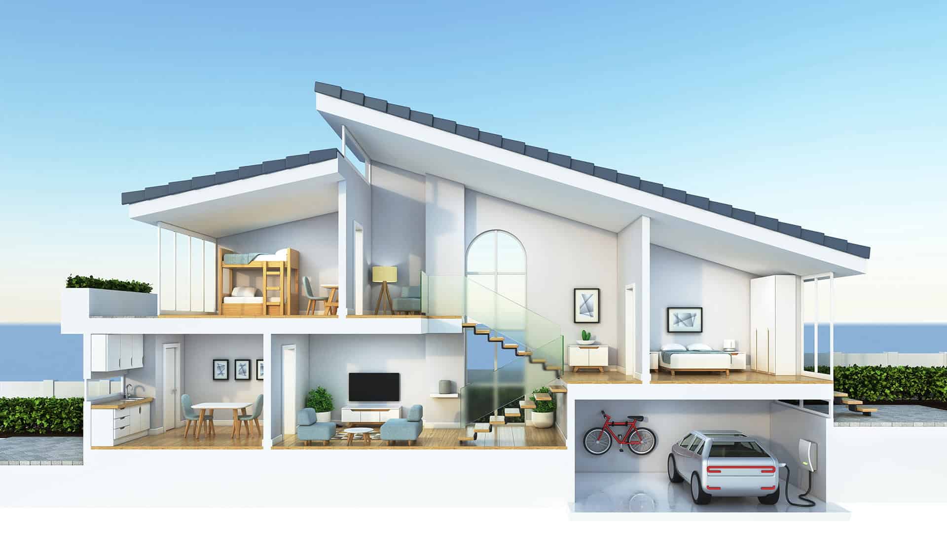 A detailed artist impression brings architectural intent to life — helping clients visualise space, flow, and lifestyle.